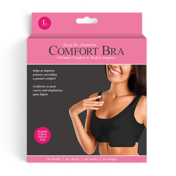 Wholesale Comfort Bra Black | Wholesale Direct