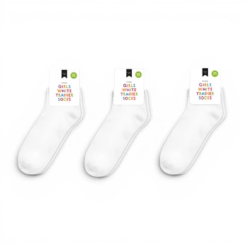Wholesale Girls Plain Trainer Socks | Wholesale Direct