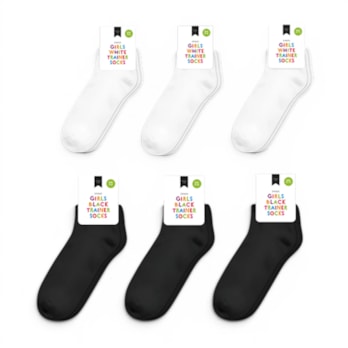 Wholesale Girls Plain Trainer Socks | Wholesale Direct Wholesale Girls Plain Trainer Socks | Wholesale Direct