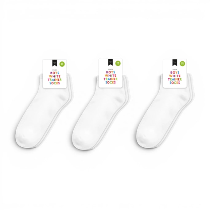 Wholesale Boys Plain Trainer Socks | Wholesale Direct