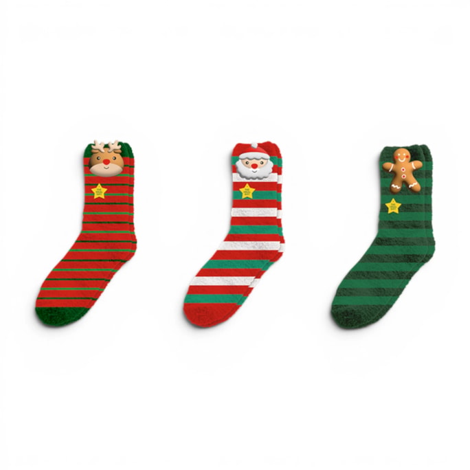 Wholesale Ladies Novelty Christmas Socks 3pk | Wholesale Direct Wholesale Ladies Novelty Christmas Socks 3pk | Wholesale Direct