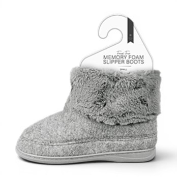 Wholesale Ladies Faux Fur Lined Memory Foam Slipper Boots | Wholesale Direct Wholesale Ladies Faux Fur Lined Memory Foam Slipper Boots | Wholesale Direct
