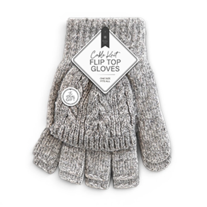 Wholesale Ladies Cable Knit Flip Top Gloves | Wholesale Direct Wholesale Ladies Cable Knit Flip Top Gloves | Wholesale Direct