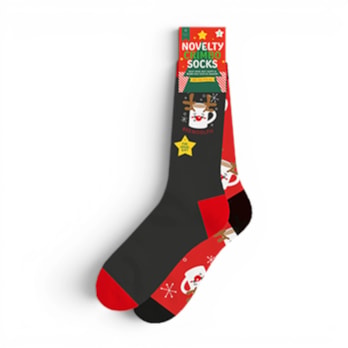 Wholesale Mens Novelty Christmas Cotton Rich Socks 2pk | Wholesale Direct