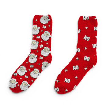 Wholesale Mens Novelty Christmas Cosy Socks 2pk | Wholesale Direct