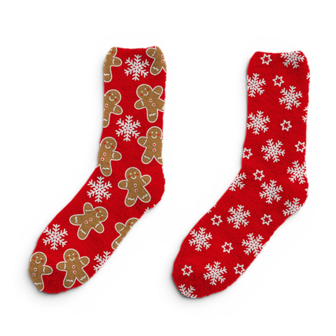 Wholesale Mens Novelty Christmas Cosy Socks 2pk | Wholesale Direct