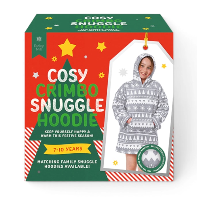 Wholesale Older Kids Printed Snuggle Hoodie | Wholesale Direct