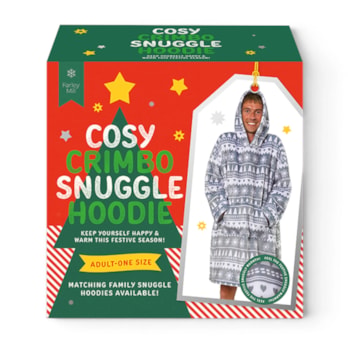 Wholesale Adults Printed Snuggle Hoodie | Wholesale Direct