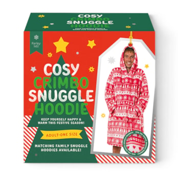 Wholesale Adults Printed Snuggle Hoodie | Wholesale Direct