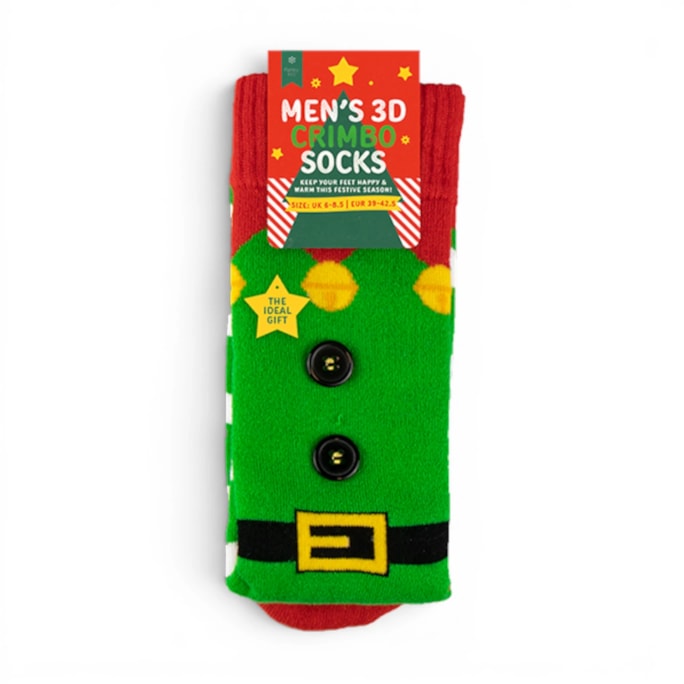 Wholesale Festive 3D Character Mens Socks | Wholesale Direct