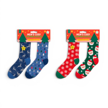 Wholesale Festive Mens Socks 2pk | Wholesale Direct Wholesale Festive Mens Socks 2pk | Wholesale Direct