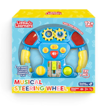 Wholesale Little Learners Musical Steering Wheel | Wholesale Direct