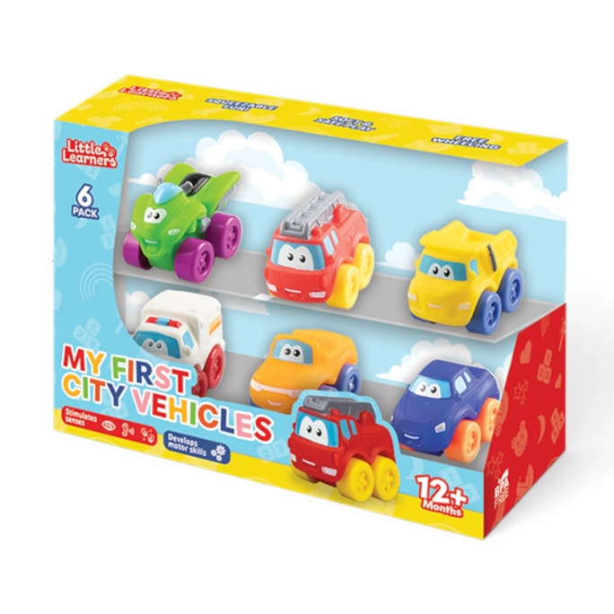 Wholesale Little Learners First Vehicles - 6 Pack | Wholesale Direct