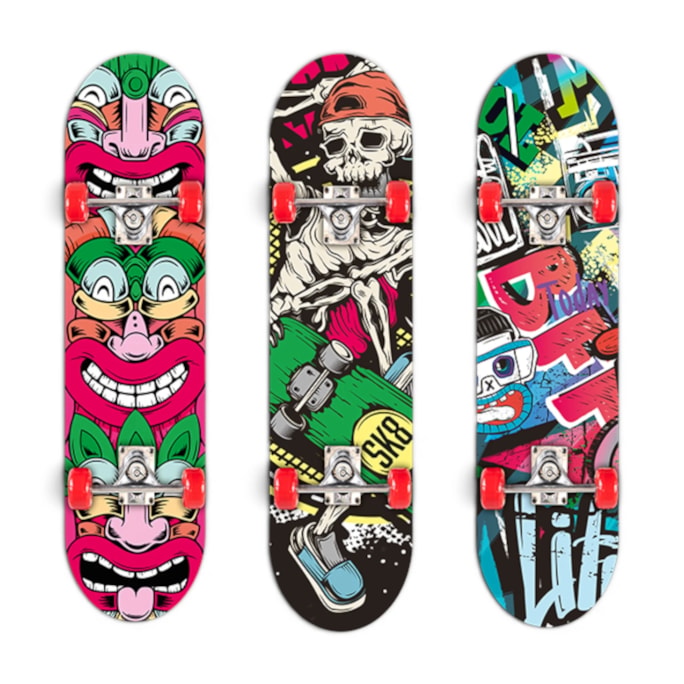 Wholesale Kids Printed Skateboard 31" CDU | Wholesale Direct