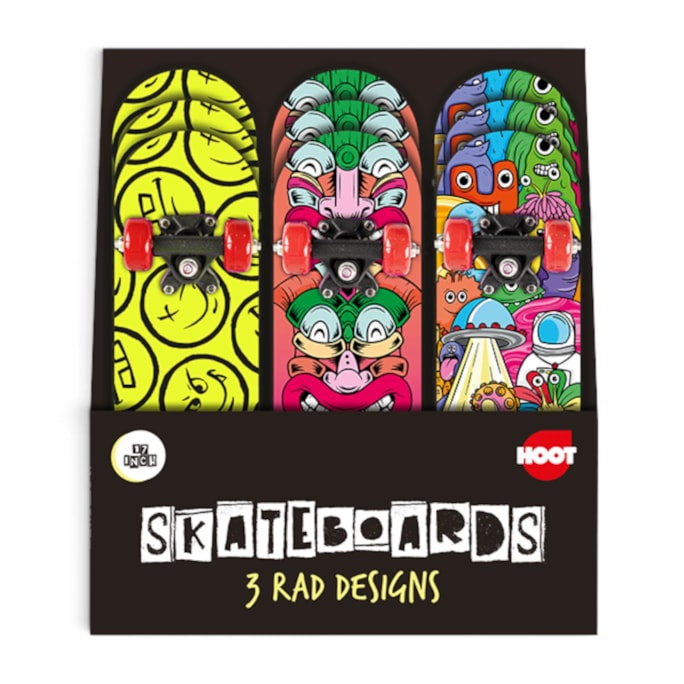 Wholesale Kids Printed Skateboard 17" CDU | Wholesale Direct