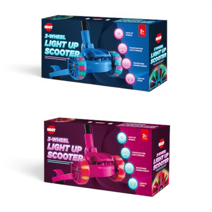 Wholesale Light Up Scooter 3 Wheels | Wholesale Direct