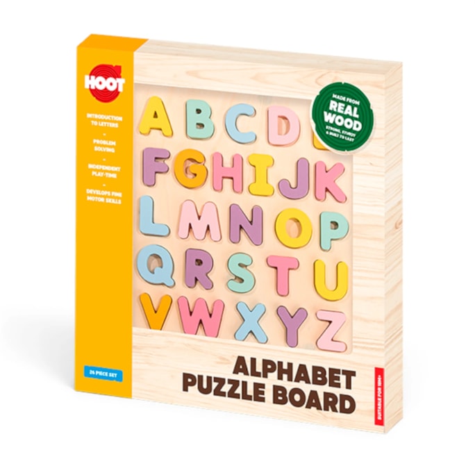 Wholesale Wooden Chunky Alphabet & Number Board | Wholesale Direct