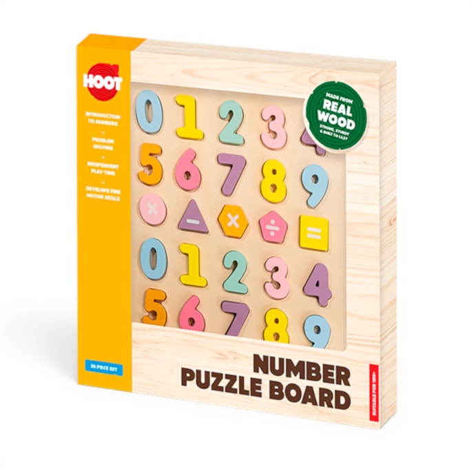 Wholesale Wooden Chunky Alphabet & Number Board | Wholesale Direct