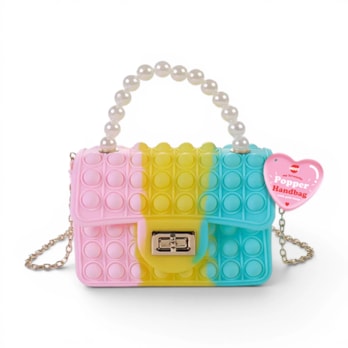 Wholesale Popper Handbag With Gold Clasp | Wholesale Direct