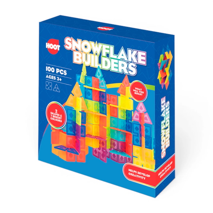 Wholesale Snow Flake Building Block 100pk | Wholesale Direct
