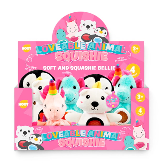 Wholesale Sea Animal Plush Squishies CDU | Wholesale Direct