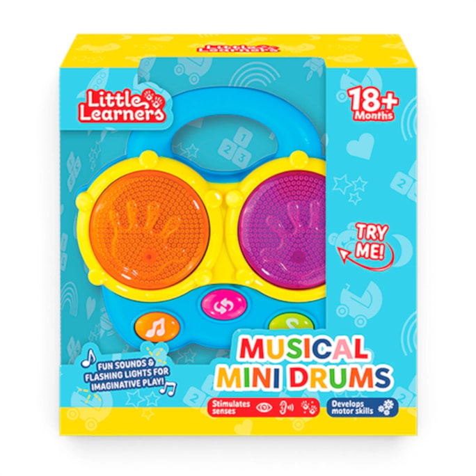 Wholesale Little Learners Mini Musical Drum | Wholesale Direct