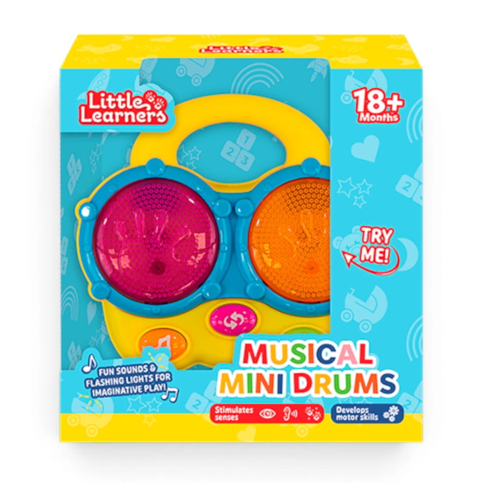 Wholesale Little Learners Mini Musical Drum | Wholesale Direct