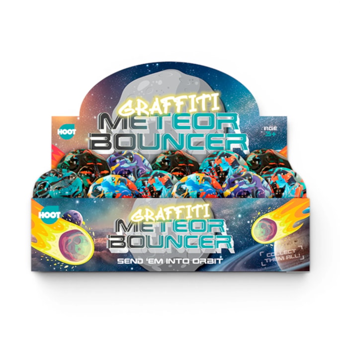 Wholesale Geo Printed Bouncy Ball CDU | Wholesale Direct