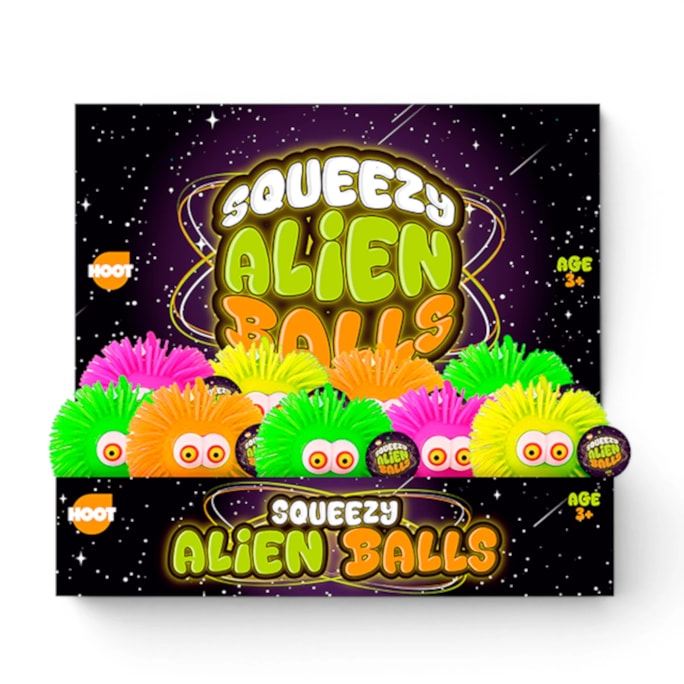 Wholesale Squeezy Alien Balls CDU | Wholesale Direct Wholesale Squeezy Alien Balls CDU | Wholesale Direct