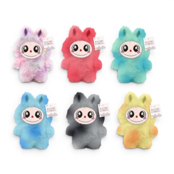 Wholesale Two-Tone Plush Character Keyring 15cm CDU | Wholesale Direct