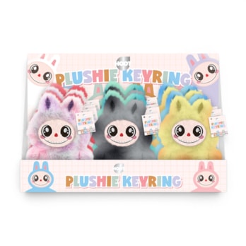 Wholesale Two-Tone Plush Character Keyring 15cm CDU | Wholesale Direct