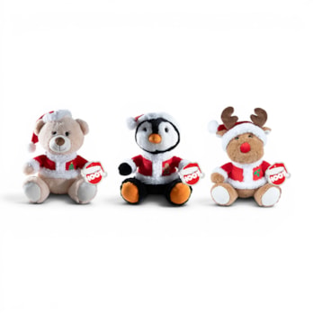 Wholesale Christmas Plush Animals 26cm | Wholesale Direct