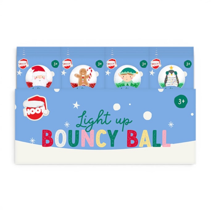 Wholesale Christmas Light Up Bouncy Ball CDU | Wholesale Direct