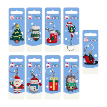Wholesale Christmas Character Keyring CDU | Wholesale Direct