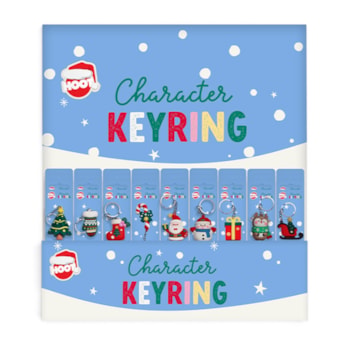 Wholesale Christmas Character Keyring CDU | Wholesale Direct