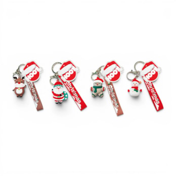 Wholesale Christmas Character with Tag Keyring CDU | Wholesale Direct Wholesale Christmas Character with Tag Keyring CDU | Wholesale Direct