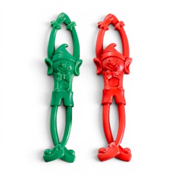 Wholesale Christmas Stretchy Flying Elves 2pk | Wholesale Direct