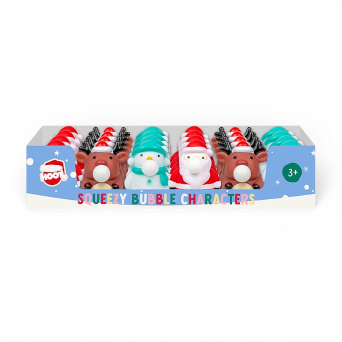 Wholesale Christmas Squeezy Bubble Characters CDU | Wholesale Direct