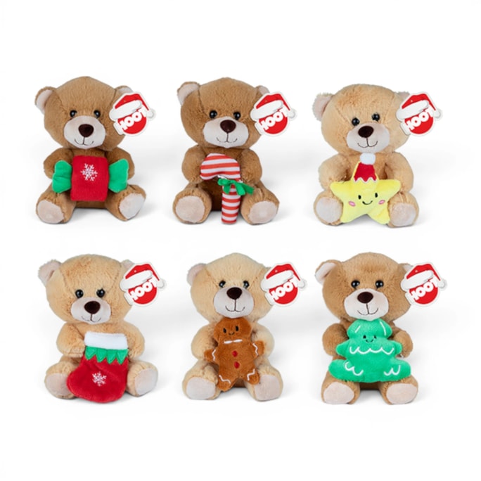Wholesale Christmas Teddy Bear 14cm CDU | Wholesale Direct