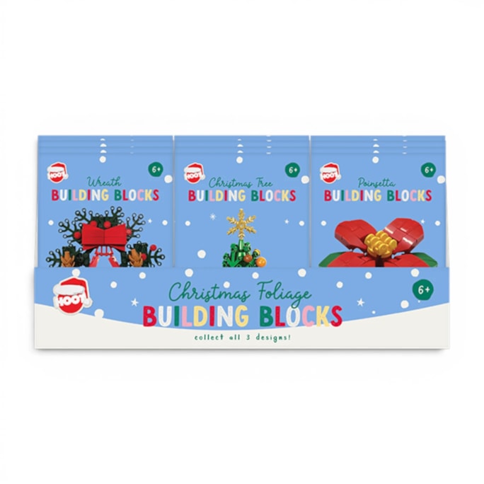 Wholesale Christmas Festive Foliage Building Blocks CDU | Wholesale Direct Wholesale Christmas Festive Foliage Building Blocks CDU | Wholesale Direct