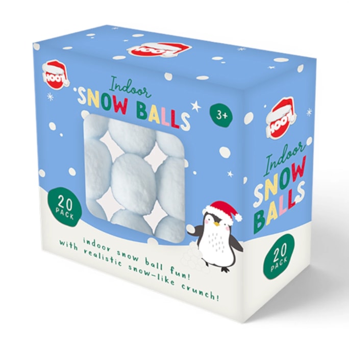Wholesale Christmas Indoor Snow Balls 20pk | Wholesale Direct