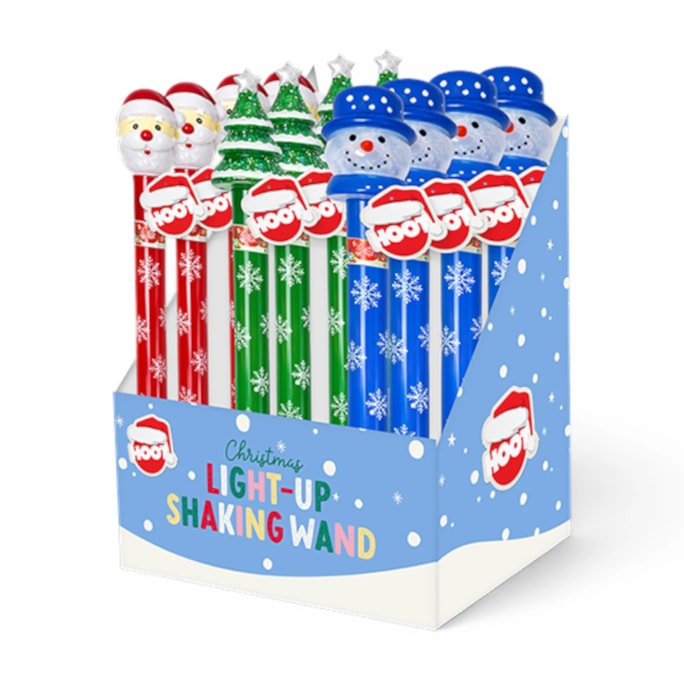 Wholesale Christmas Light Up Shaking Wand CDU | Wholesale Direct