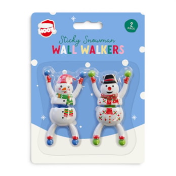 Wholesale Christmas Snowman Wall Walkers 2pk | Wholesale Direct