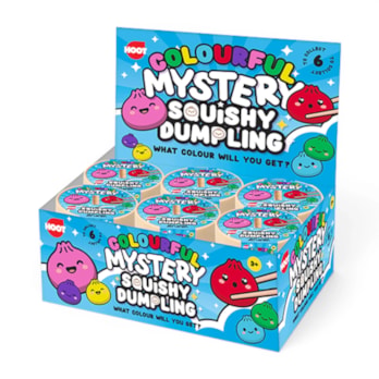 Wholesale Squishy Colourful Dumplings Dia 8.5cm CDU | Wholesale Direct