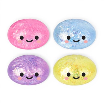 Wholesale Squishy Chunky Glitter Dumplings Dia 8.5cm CDU | Wholesale Direct Wholesale Squishy Chunky Glitter Dumplings Dia 8.5cm CDU | Wholesale Direct