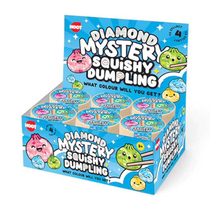 Wholesale Squishy Diamond Dumplings 8.5cm CDU | Wholesale Direct