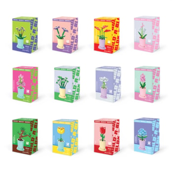 Wholesale Flower Pot Building Blocks Series 2 CDU | Wholesale Direct Wholesale Flower Pot Building Blocks Series 2 CDU | Wholesale Direct