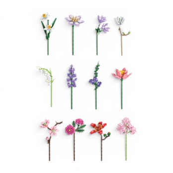 Wholesale Flower Building Blocks Series 2 CDU | Wholesale Direct