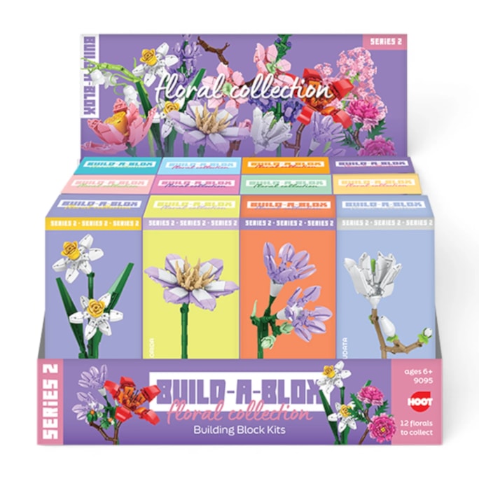Wholesale Flower Building Blocks Series 2 CDU | Wholesale Direct