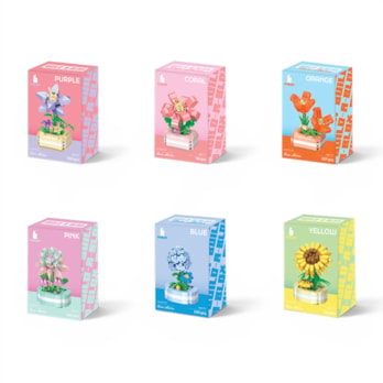 Wholesale Flower Pot Building Blocks CDU | Wholesale Direct